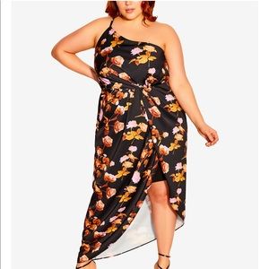 NEW City Chic floral dress